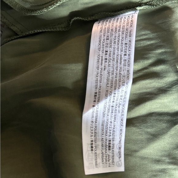 Mango Green Jumpsuit with Wrap V-Neck and Wide-Leg Pants - Picture 12 of 12